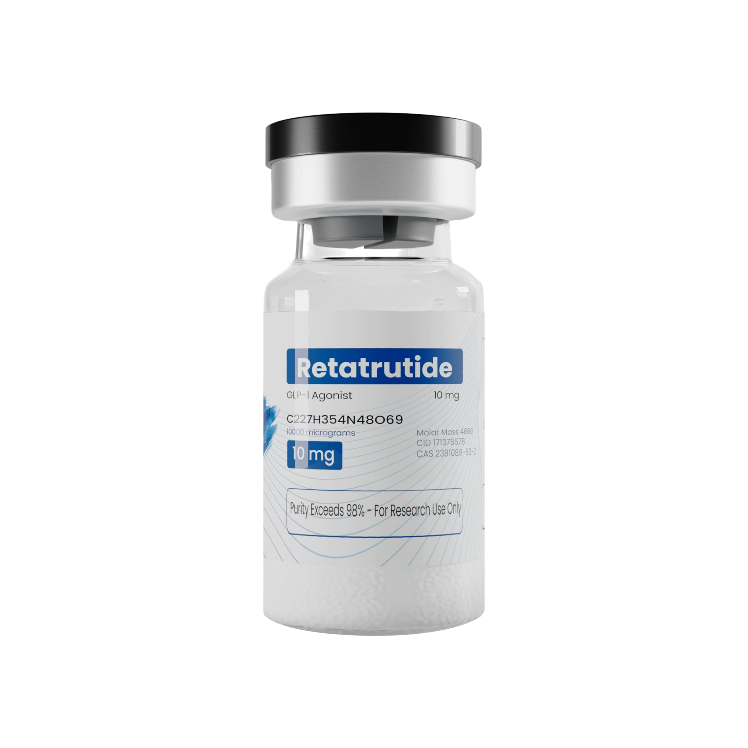 imgi_63_retatrutide-10mg.png Retatrutide 10mg (Single Vial) - Image 1
